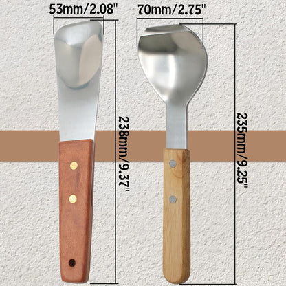 Ice Cream Metal Spade Stainless Steel Dessert Shovel