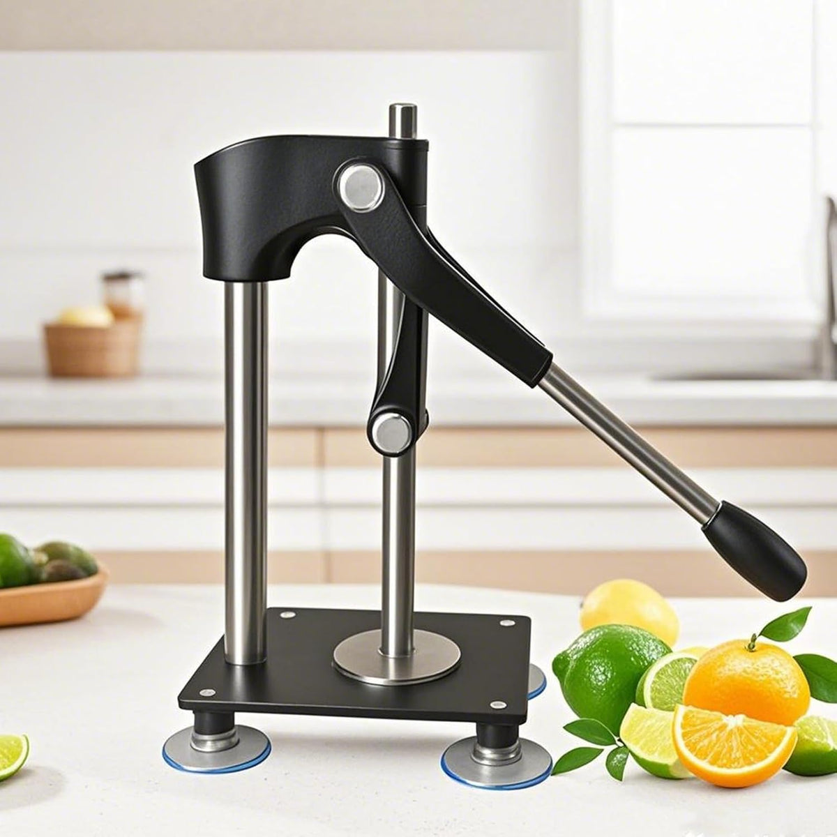 Black Heavy Duty Hand Juicer Press