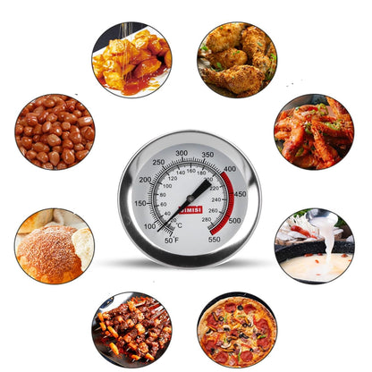 Deep Fry Thermometer with Long Probe, Stainless Steel
