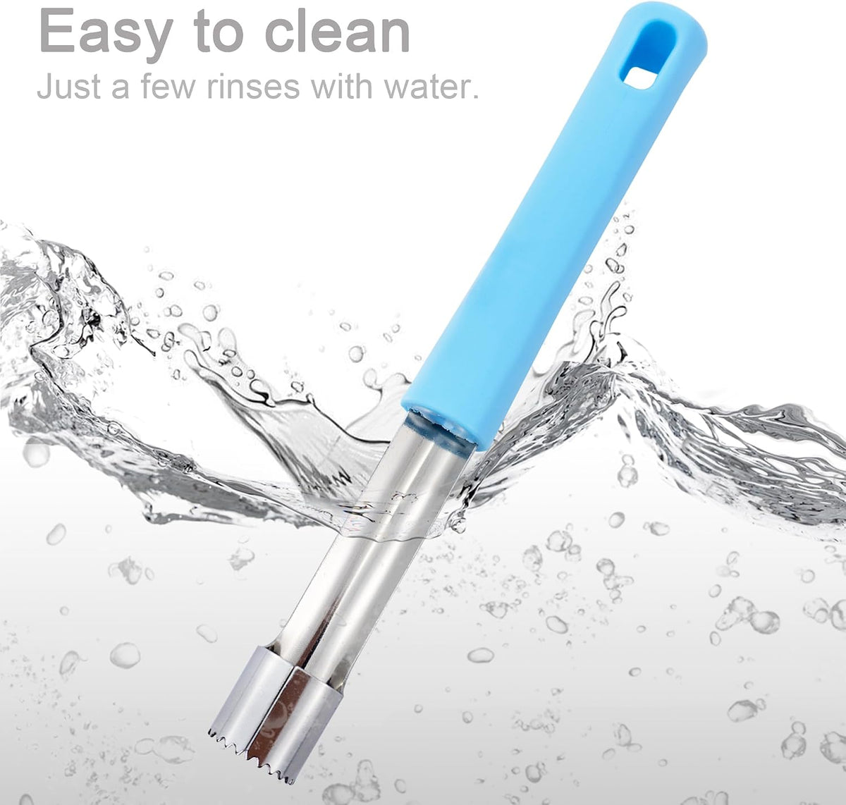 Apple Corer, Fruit Core Remover Tool, for Apples Cupcake, Blue