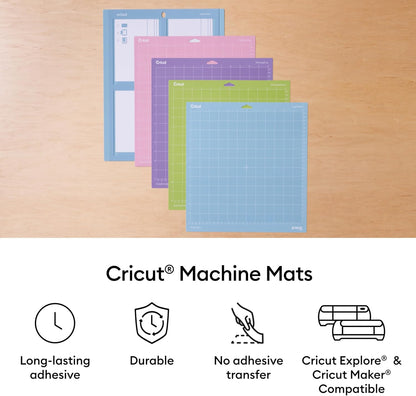 Cricut LightGrip Cutting Mat Pack (12in x 12in)