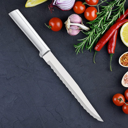 RADA Cutlery Serrated Slicer Knife (R138), Silver