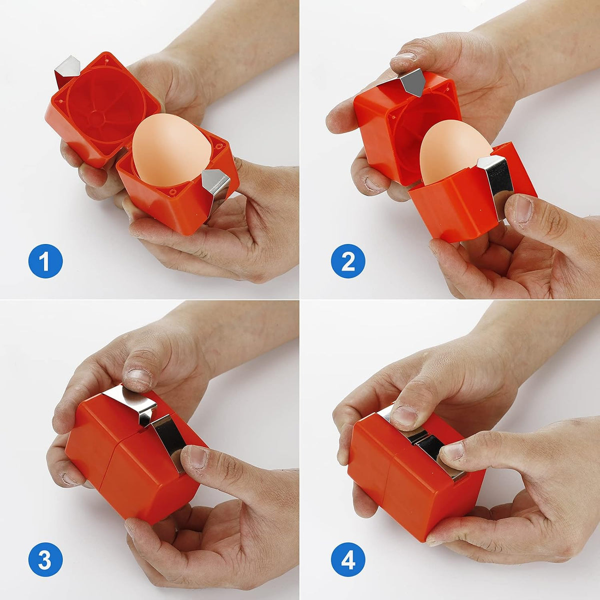 Egg Opener - Effortless Handheld Egg Cracker, Creative Kitchen Tool for Cooking & Camping