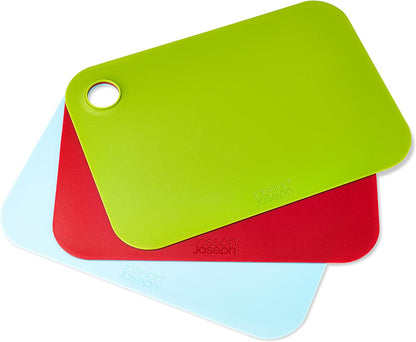 Joseph Joseph Pop Flexible Cutting Board Chopping Mats, 3-Piece Set