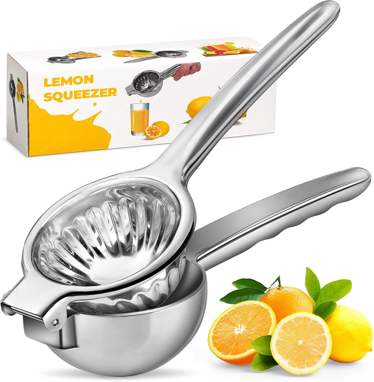 Lemon Squeezer, Easy-Press, Manual Juicer for Limes, Citrus