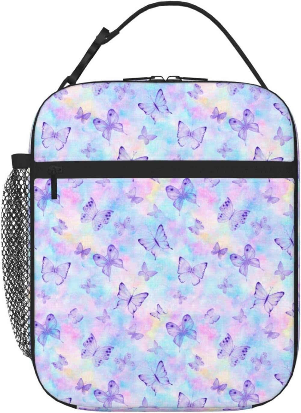 Dinosaur Volcano Insulated Lunch Bag for Women & Men, Reusable Leak-Proof Lunch Box with Cooler Compartment, Lunch Tote for Adults Work Travel Picnic Durable & Washable