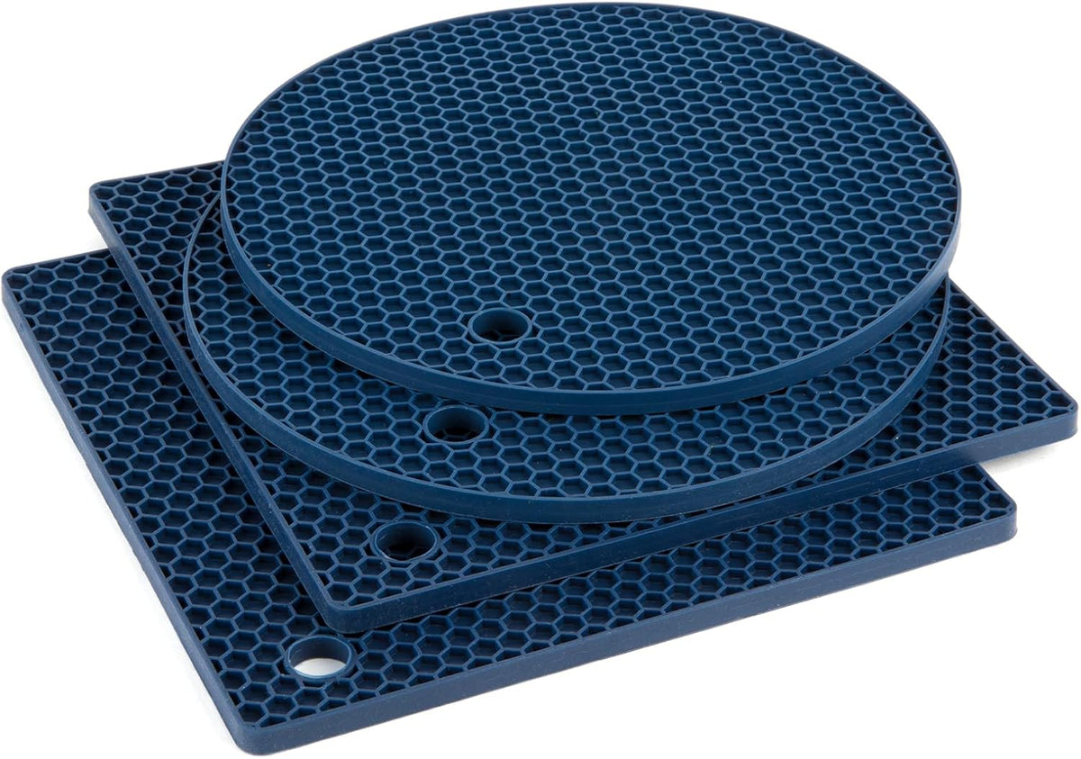 Joyhalo 4 Pack Trivets for Hot Dishes