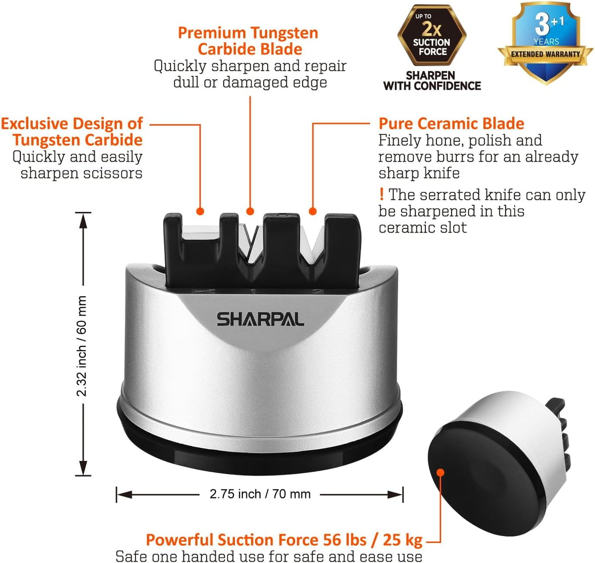 SHARPAL 191H Knife Scissors Sharpener