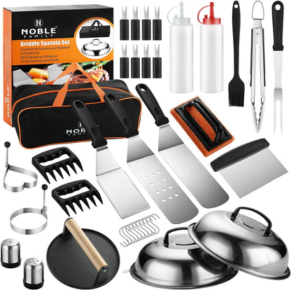 N NOBLE FAMILY 38PCS Griddle Accessories Kit, Professional Grill Tools Set