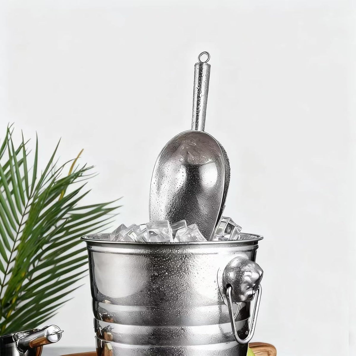 Ice Scoop for Freezer,Metal Ice Scoop for Ice Machine