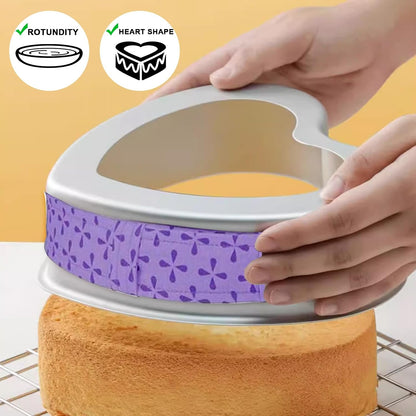 4 Pcs Baking Cake Strips Level Cakes Baking Tray Protection Strap