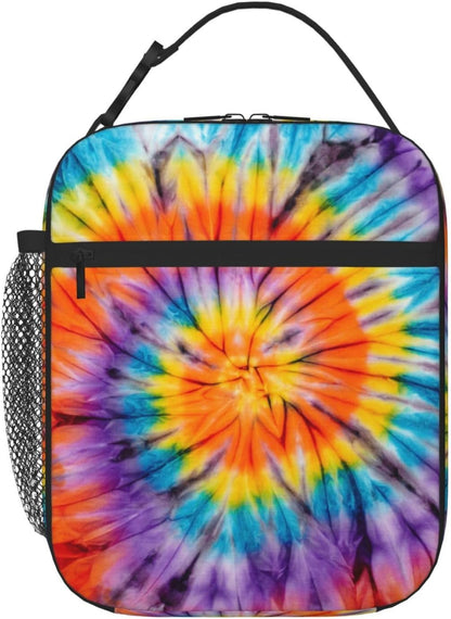 Dinosaur Volcano Insulated Lunch Bag for Women & Men, Reusable Leak-Proof Lunch Box with Cooler Compartment, Lunch Tote for Adults Work Travel Picnic Durable & Washable