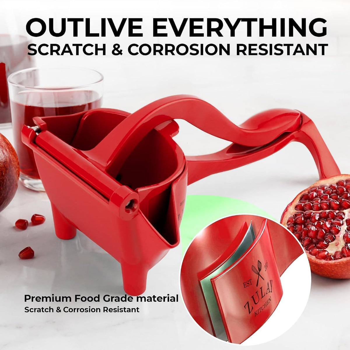 Zulay Kitchen Manual Fruit Juicer