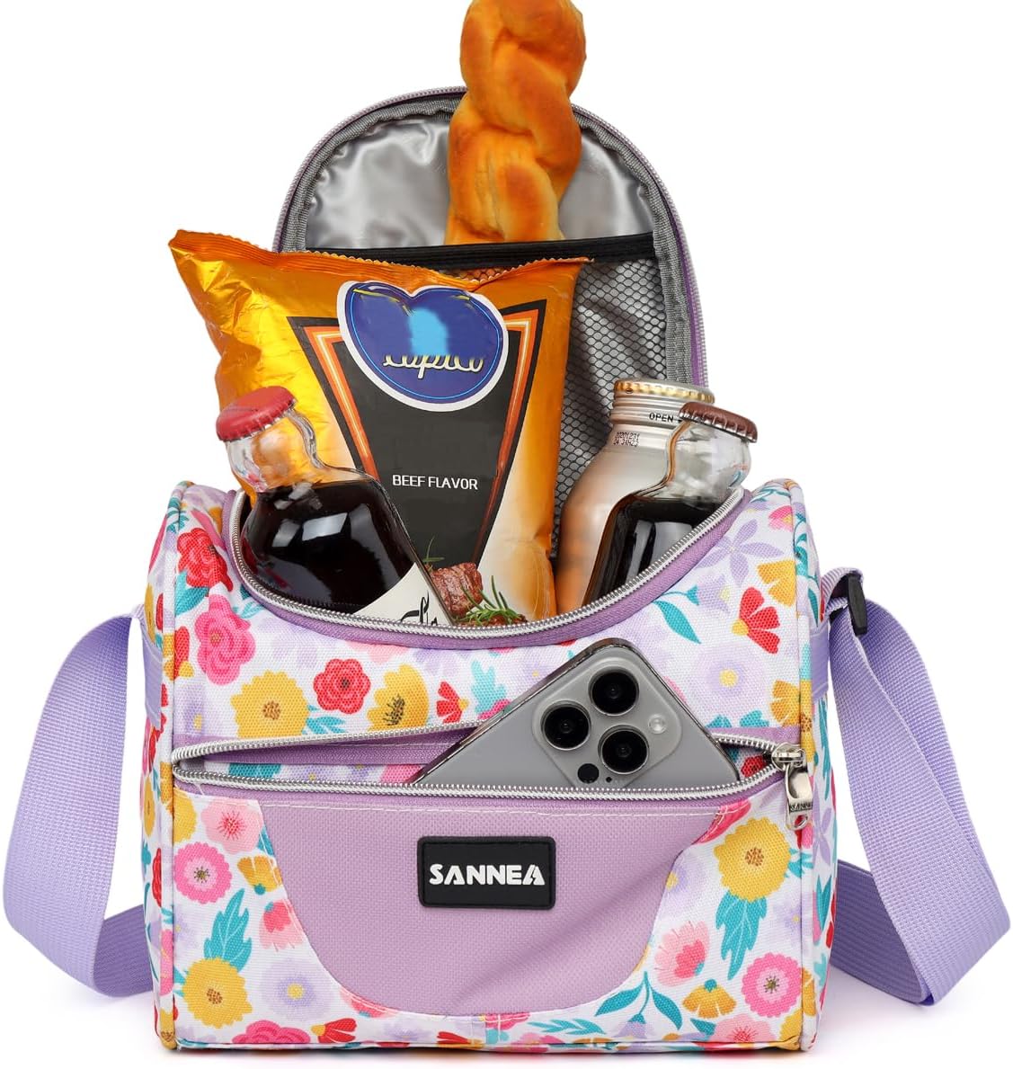 Lunch Bag for Kids Coole Lunch Box Tote for Women Girls Boys Children Student Insulated Bento Bag for School Work Picnic Outdoor Activities
