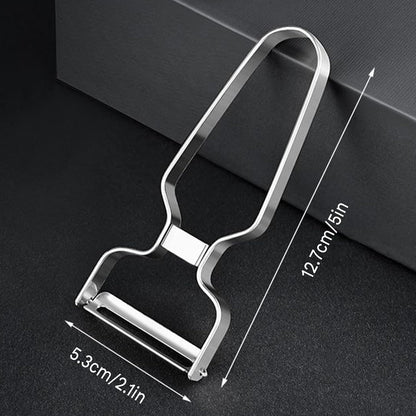 Vegetable Peeler with Stainless Steel Blade,Professional Julienne Peeler for Carrots and Fruits,Ergonomic Non-Slip Potato Peelers for Kitchen- 5 x 2.1 inches