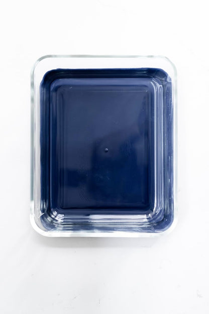 DURA LIVING 4-Piece Glass Food Storage Container (2 Containers + 2 Lids) | 6.55-Cup Rectangular, Leakproof | Microwave, Freezer, Oven & Dishwasher Safe | Ideal for Meal Prep & Pantry Organization