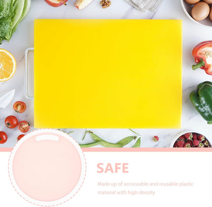 Food Cutting Board 35x0.8cm Pp Non-slip Chopping Mat for Kitchen and Outdoor Use Portable Kitchen Tool
