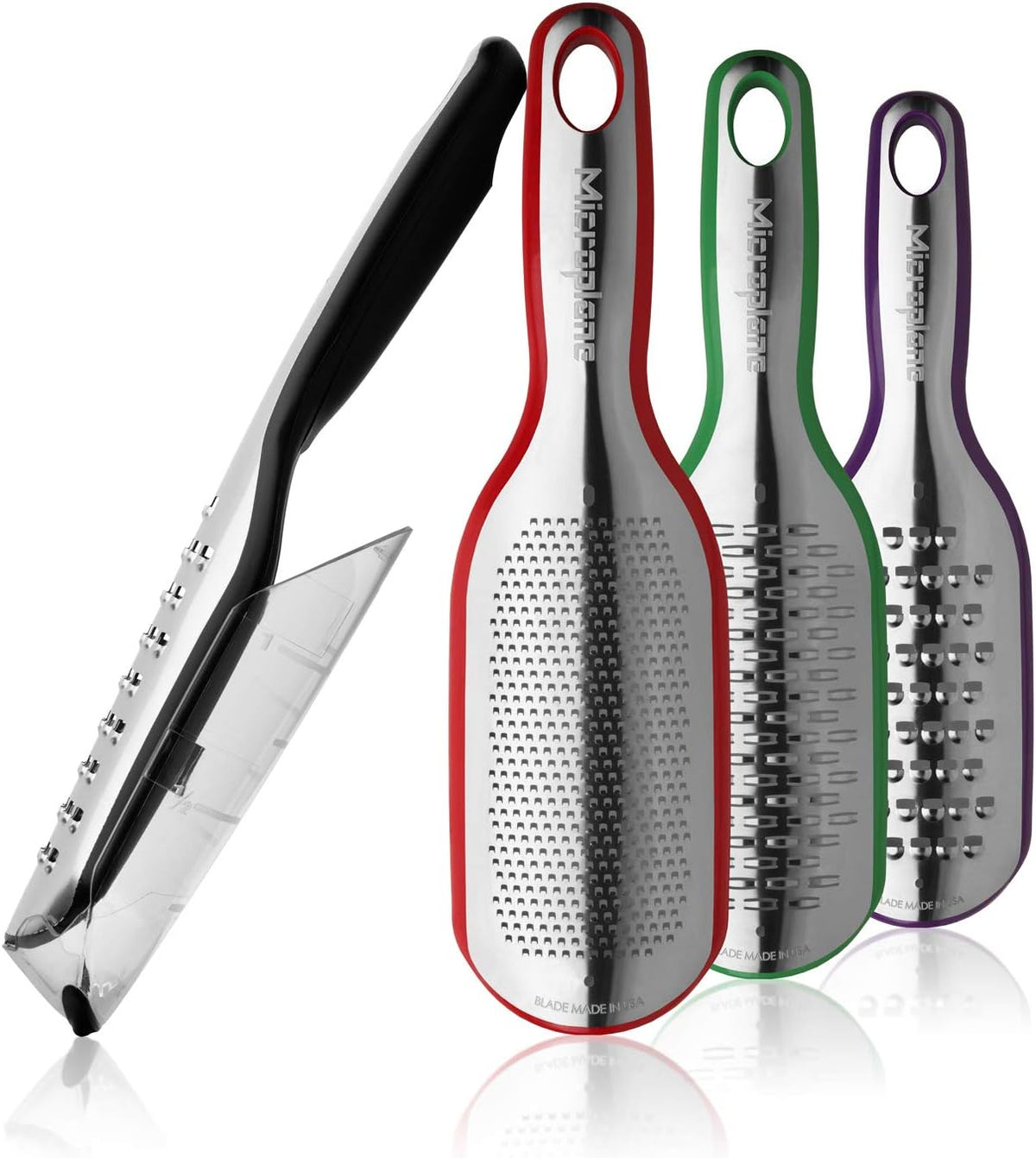Microplane Elite Series Grater (Ribbon, Red)