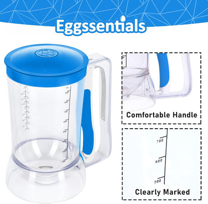 Eggssentials Pancake Batter Dispenser with Squeeze Handle Pancake Dispenser