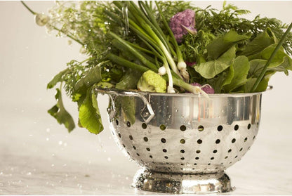 All-Clad Stainless Steel Colander 3 Qt Pasta Strainer