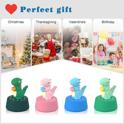 ELE DEPI Mechanical Kitchen Timer for Kids,Wind Up Egg Timer for Cooking.