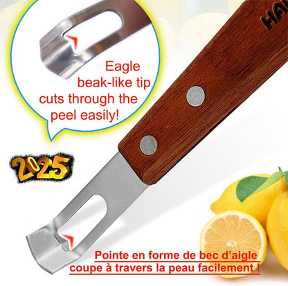 Lemon Zester & Channel Knife 2Tools for Cocktails with a storage box