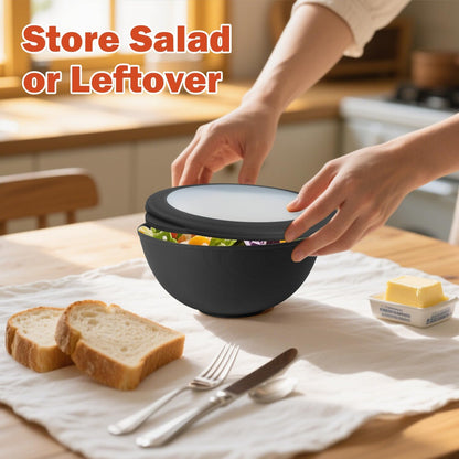 Wrova Wheat Straw Bowls for Kitchen set of 6,Anti-Scald Thick Soup Bowls 40oz,Microwave and Dishwasher Safe Bowl Sets, Unbreakable Cereal Bowl Sets. Vibrant Series