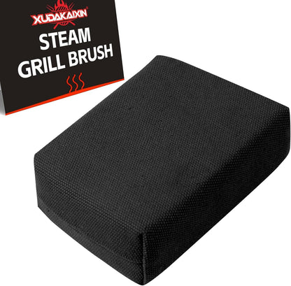 XUDAKAIXIN Bristle-Free Steam Grill Brush,No Bristle Shedding— Ultra Safe & Efficient BBQ Grill Cleaner for Outdoor Grill, for Men, Dad, or Any Grill Lover﻿