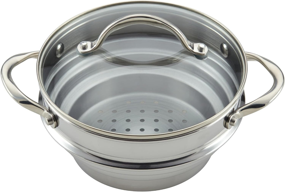 Anolon Classic Stainless Steel Universal Covered Steamer Insert