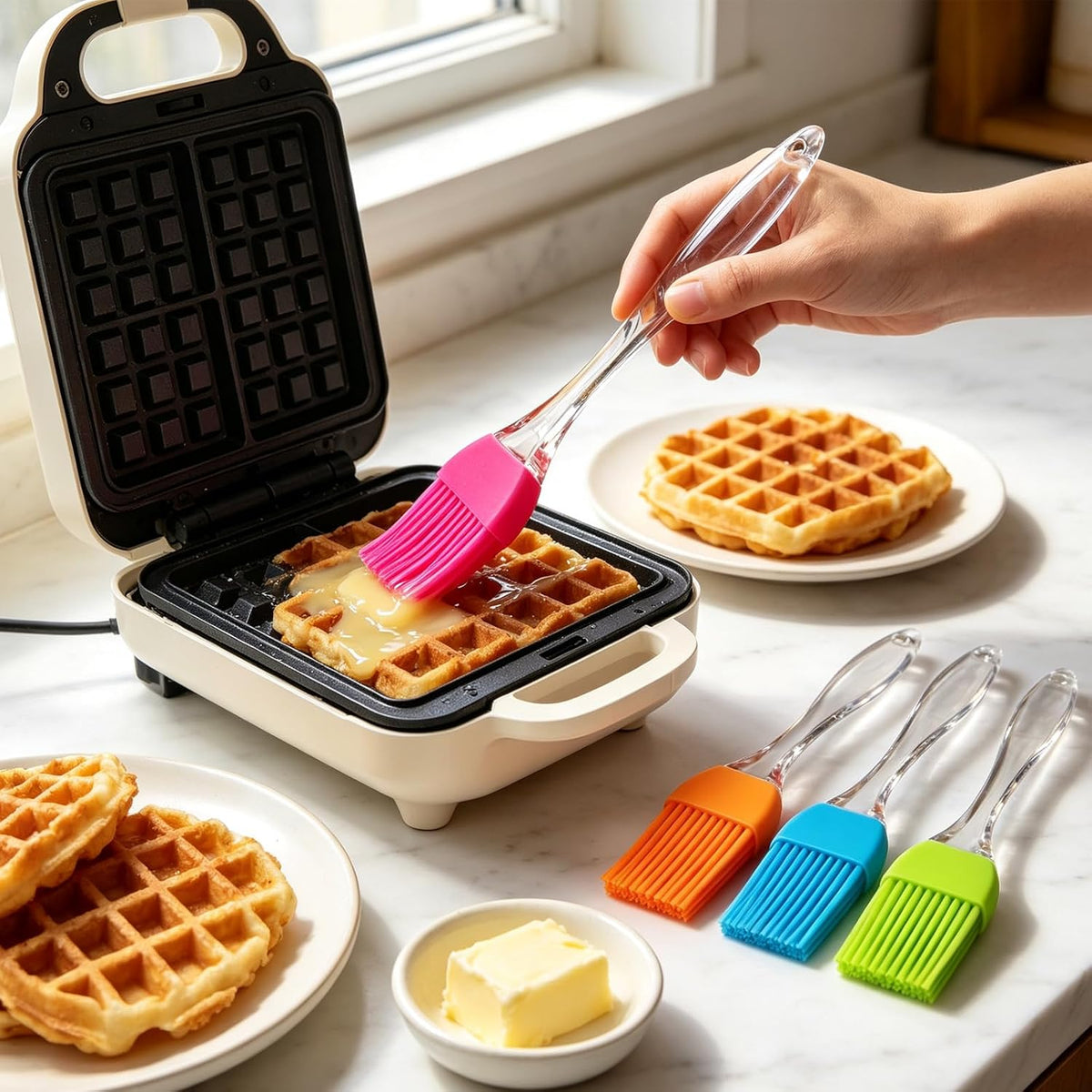 Pastry Brush,4 Packs Basting Brush for Cooking