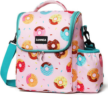 Lunch Bag for Kids Coole Lunch Box Tote for Women Girls Boys Children Student Insulated Bento Bag for School Work Picnic Outdoor Activities