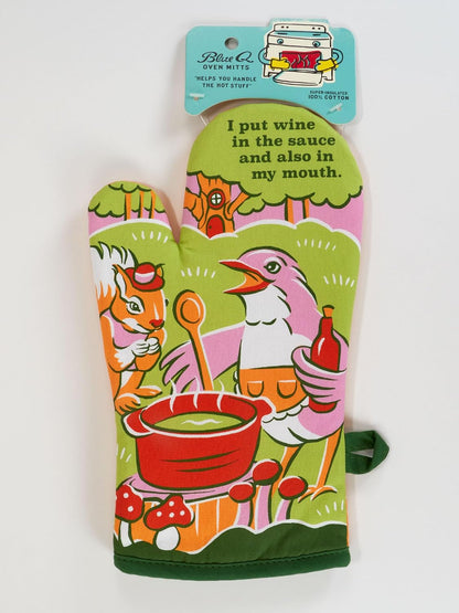 Blue Q Oven Mitts - Cute Kitchen Accessories & Kitchen Gifts - from Scratch
