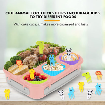 Yumuk Bento Box Adult, Lunch Box Containers for Adults Men Women, 5 Cup Bento with 4 Compartments &Spork &Sauce Box, Leak-Proof, Microwave/Dishwasher Safe(Beige)
