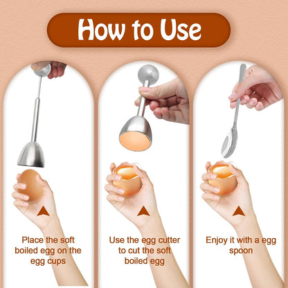 Egg Cups & Cracker Set of 5