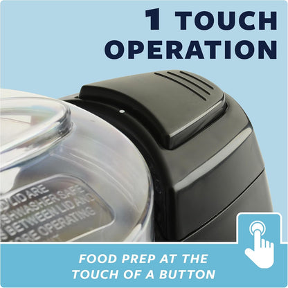 Kitchen Selectives Mini Chopper by Select Brands, 1-1/2 Cups, Black