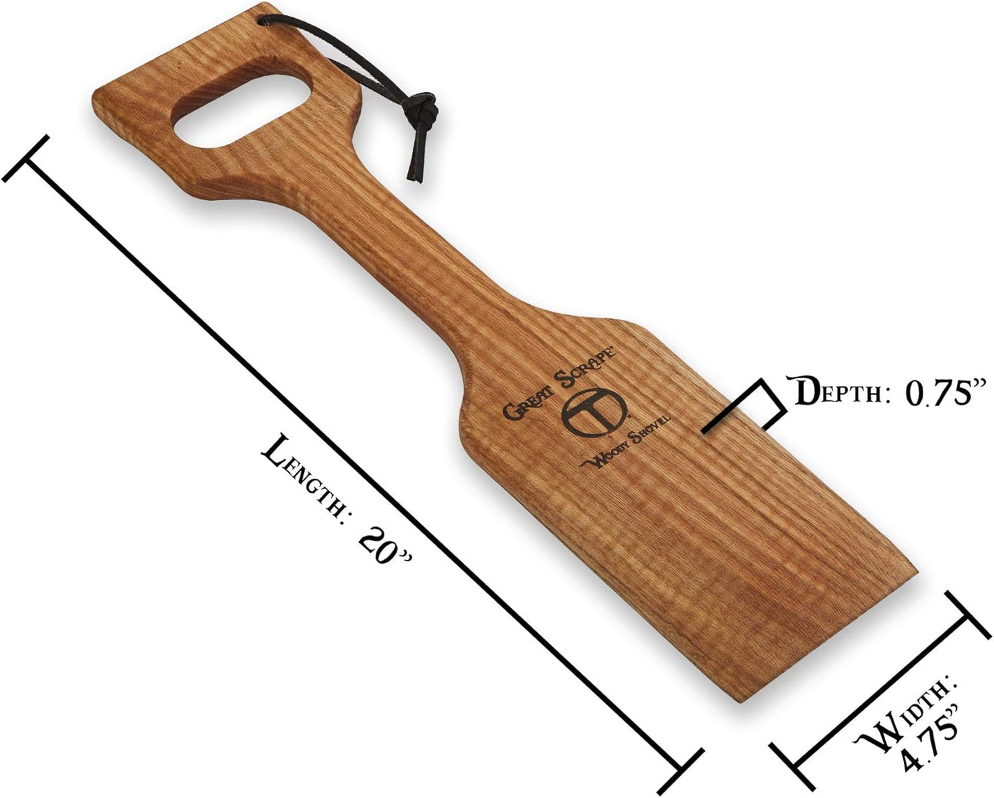 Great Scrape - Shovel - The Ultimate BBQ Cleaning Tool & Wood Grill Scraper