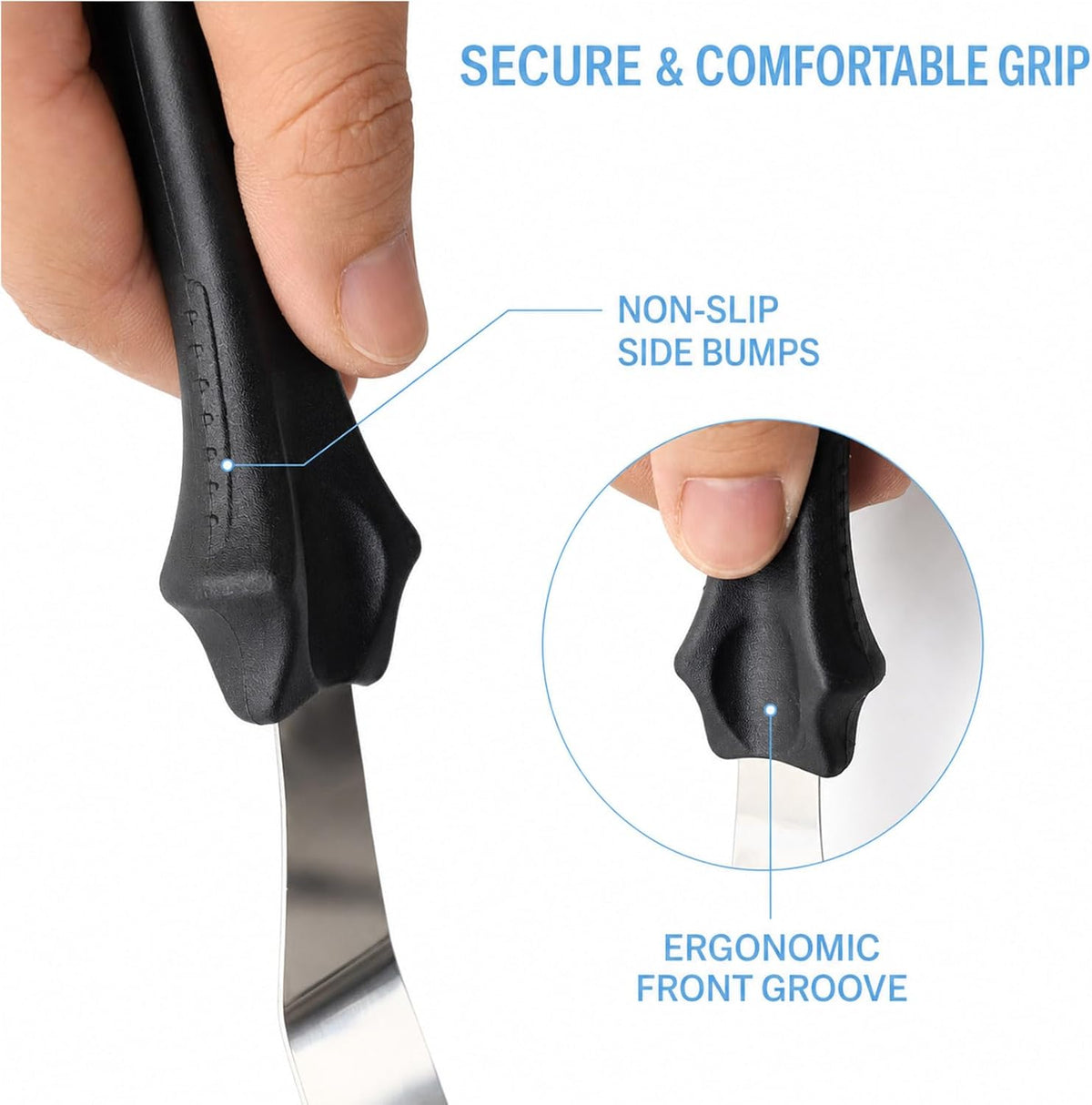 Offset Spatula, Set of 3 Icing Spatula, Angled Cake Spatula, 8 Inch