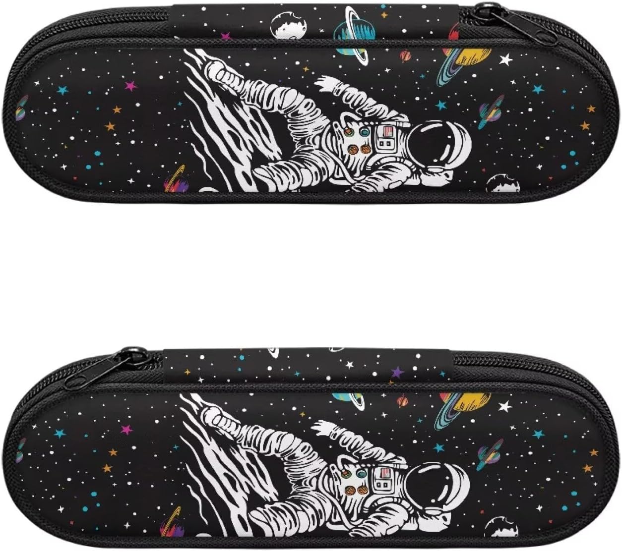 Travel Cutlery Set with Case for Kids Portable Utensil Case Reusable Silverware Pouch for School Travel Lunch Capybara Flower