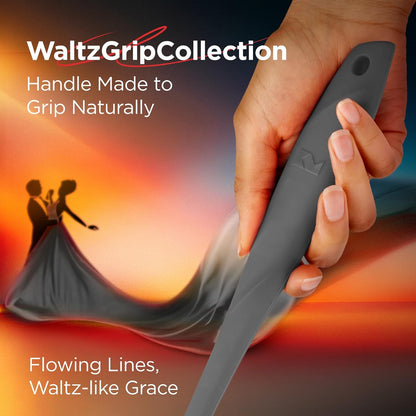Kitchen Mama WaltzGrip Platinum Silicone Basting Pastry Brush, Yellow