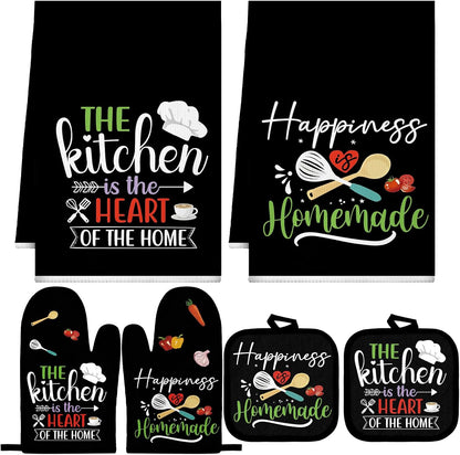 Sratte 6 Pcs Farmhouse Kitchen Decor Accessories Set