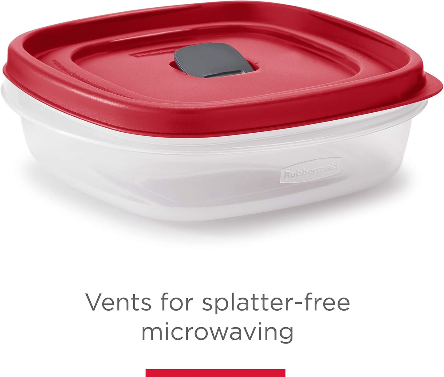 Rubbermaid EasyStore Large Containers, 18-Piece Set, Food Storage Containers with Lids