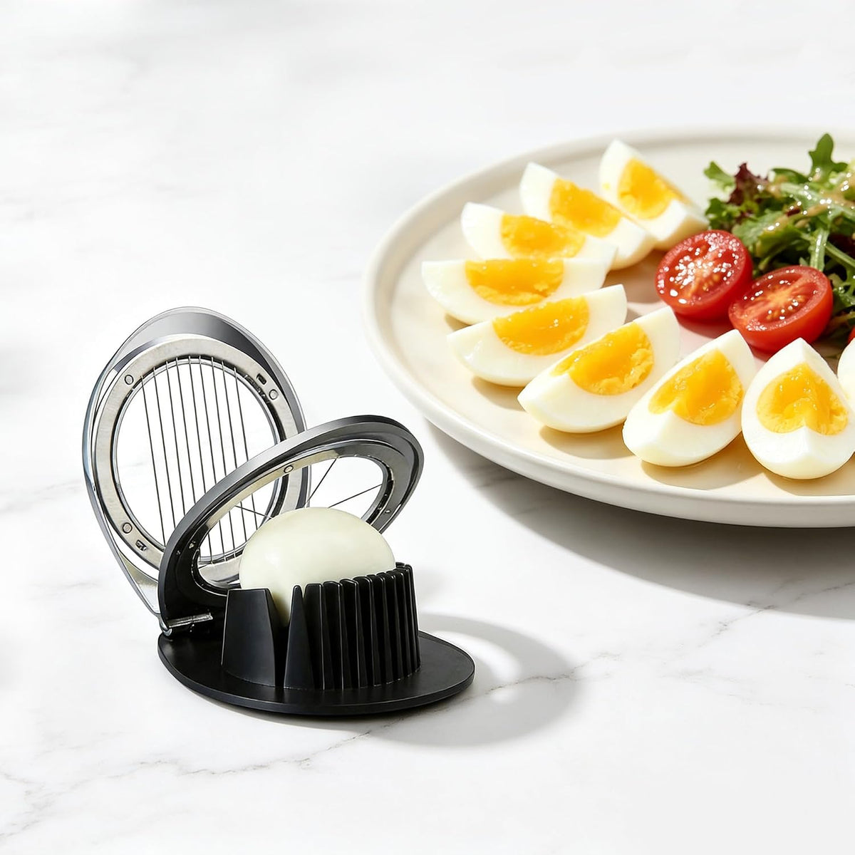 Egg Slicer for Hard Boiled Eggs,Dishwasher Safe