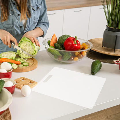BESPORTBLE Nonslip Acrylic Cutting Board 400x300x5mm Kitchen Household Chopping Mat for Fruits Vegetables with Flat Surface and Anti-skid Design