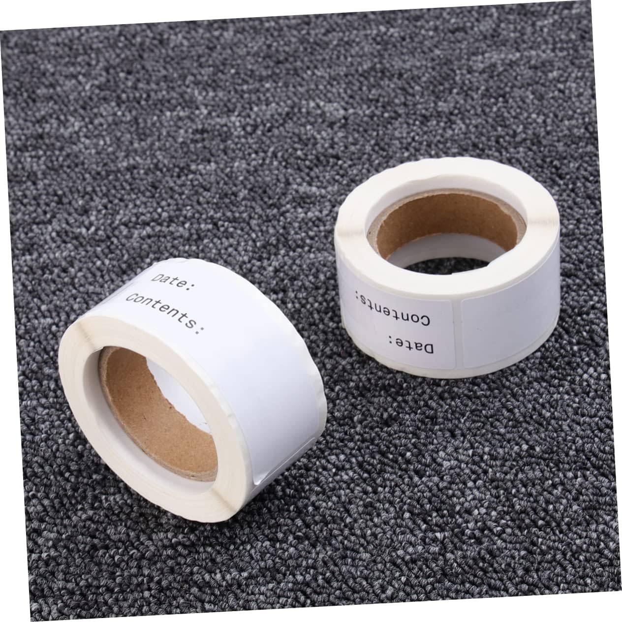 2rolls DIY Kitchen Food Date Labels English Record Date Stickers Canning Storage Bin Dry Erase Stickers Eco-Friendly Paper Easy Application
