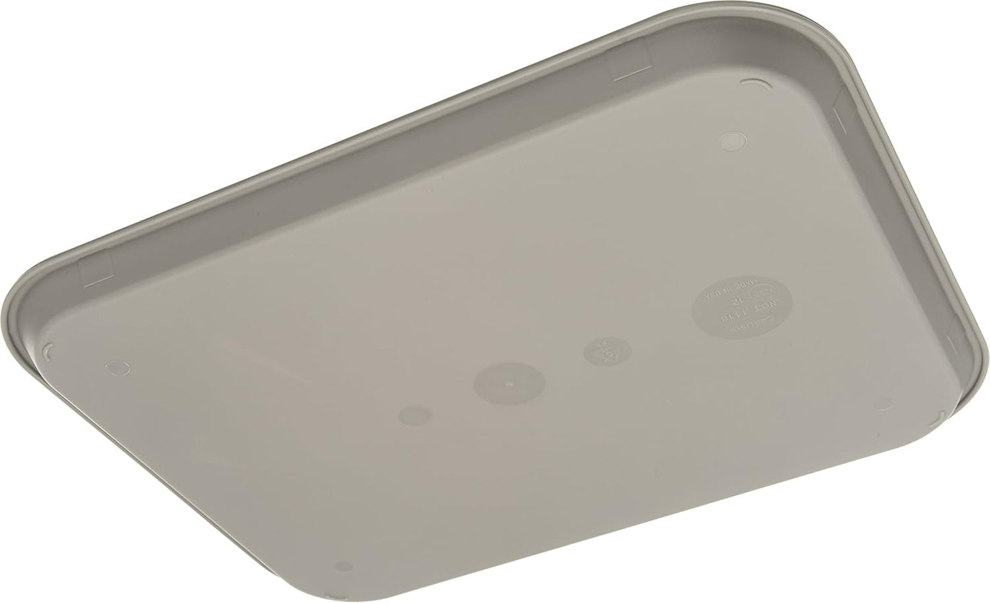 Carlisle FoodService Products Café Cafeteria Tray, Fast Food Tray for Restaurant or Commercial Use, 14" x 18", 1 Count, Black