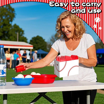 2PCS Red Gingham Utensil Holder Paper Utensil Caddy for Gingham Party Supplies Disposable Cutlery Holder with Handles Party Favors Cutlery Caddy for Red and White Checkered Birthday Decorations