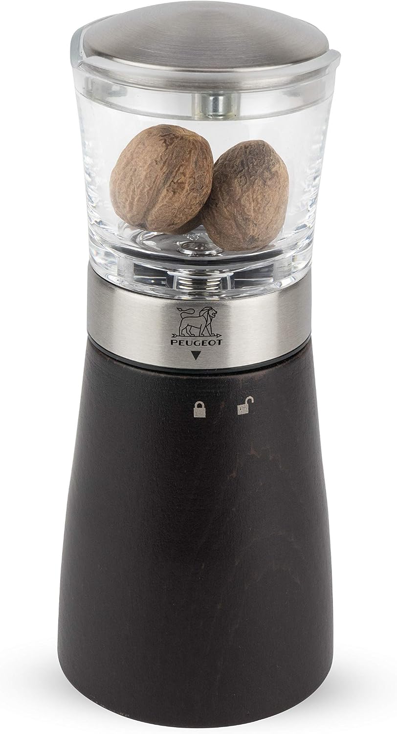 Peugeot Daman Nutmeg Mill 15cm - 6"", stainless steel