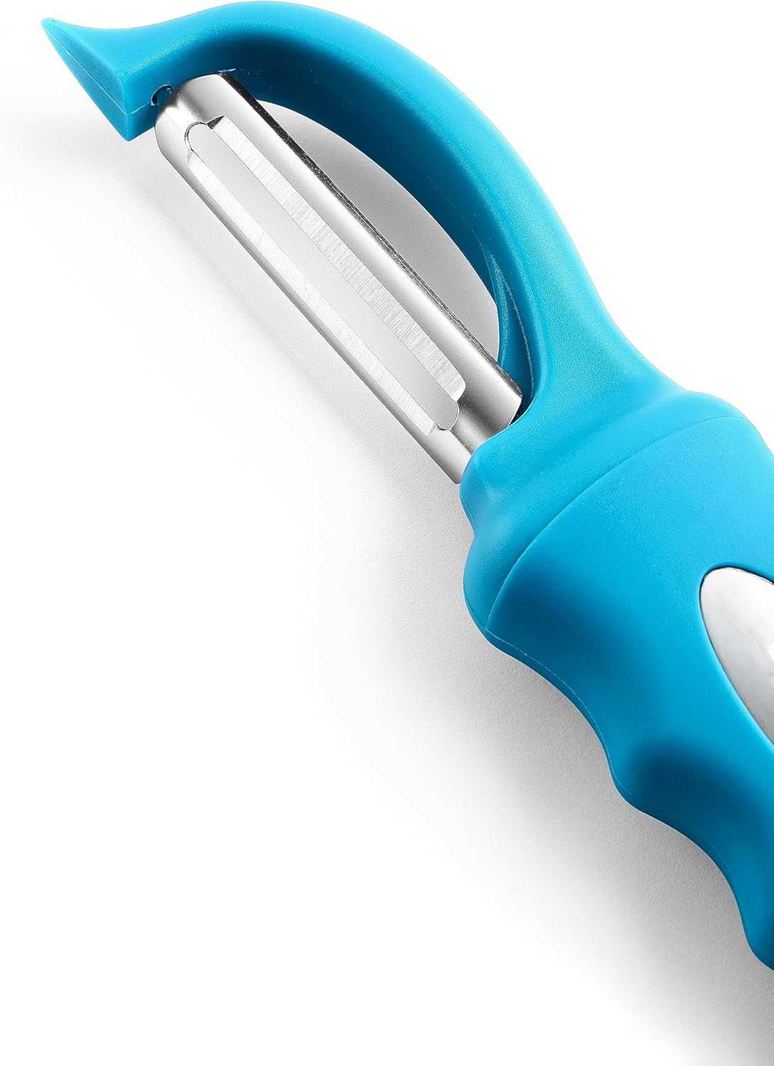 Spring Chef Premium Swivel Vegetable Peeler, Soft Grip Handle and Ultra Sharp Stainless Steel Blades - Perfect Kitchen Peeler For Veggie, Fruit, Potato, Carrot, Apple - Mango