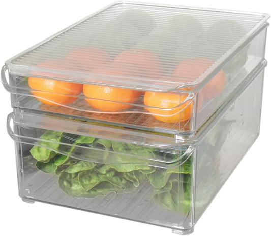Kitchen Spaces Fridge Bin Set 5PC (M)