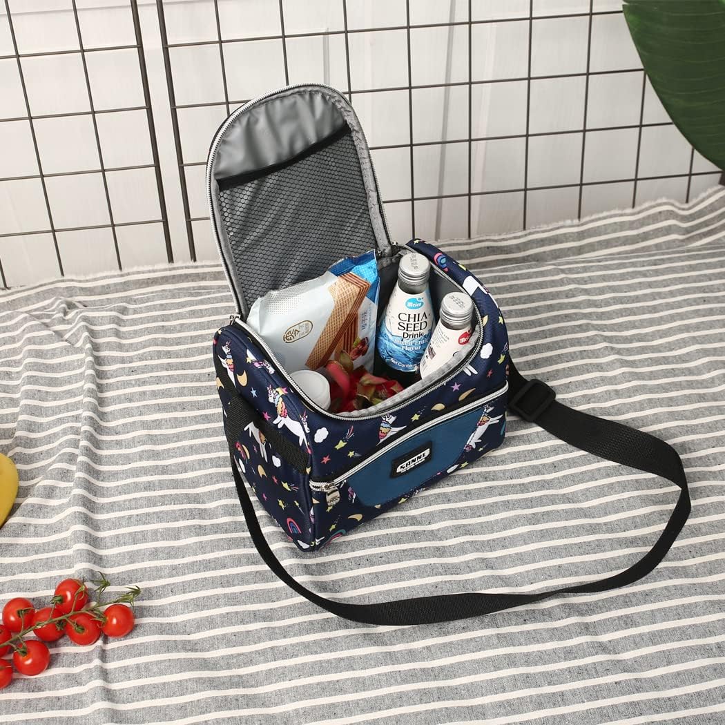 Lunch Bag for Kids Coole Lunch Box Tote for Women Girls Boys Children Student Insulated Bento Bag for School Work Picnic Outdoor Activities